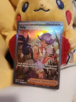 Pokemon Card Tulip 259/182 SV04 Paradox Rift Full Art Holo Tcg Nm - Image 1