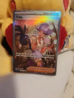 Pokemon Card Tulip 259/182 SV04 Paradox Rift Full Art Holo Tcg Nm - Image 3
