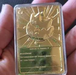 Nintendo 1999 Pokemon TCG Limited Edition Metal Foil Cards Lot Of 5 - Image 3