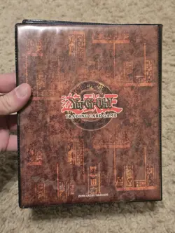 Yu-Gi-Oh Binder Trading Game Card Sleeves Book Folder 1996 Holder Konami - Image 4