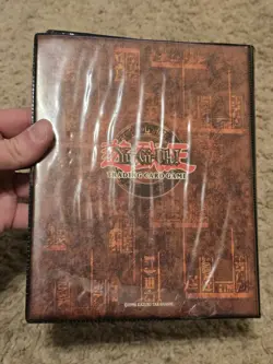 Yu-Gi-Oh Binder Trading Game Card Sleeves Book Folder 1996 Holder Konami - Image 5