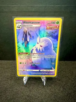 Abomasnow TG01/TG30 SWSH10 Astral Radiance Trainer Gallery Pokemon TCG Card NM - Image 1