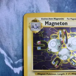 Pokemon Card | Magneton 11/62 Fossil Holo Rare 1999 WOTC Vintage Unlimited - Image 4