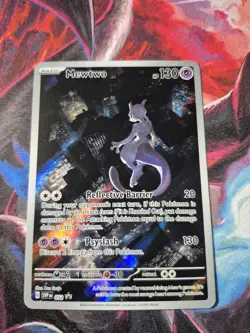 Mewtwo 052 Sv: Scarlet & Violet Promo Cards Holo LP READ DESCRIPTION - Image 1