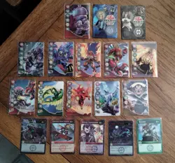 Rare....Lot of 13 Bakugan Metal Gate Cards And 5 other Bakugan TCG Cards - Image 1