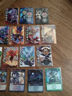 Rare....Lot of 13 Bakugan Metal Gate Cards And 5 other Bakugan TCG Cards - Image 2