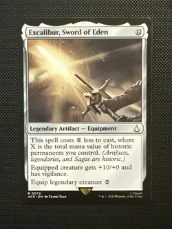 Excalibur, Sword of Eden 0072 Assassin's Creed Magic The Gathering - Image 1