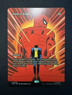 MTG Spider-man Path to Exile (Borderless) Mythic 0004 | NM - Image 2