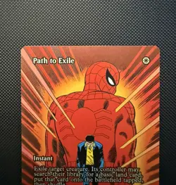 MTG Spider-man Path to Exile (Borderless) Mythic 0004 | NM - Image 5