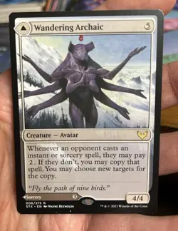 Wandering Archaic MTG Strixhaven: School of Mages LP - Image 1