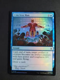 I Am Iron Man (Foil) Common MTG Marvel Super Heroes - Image 1