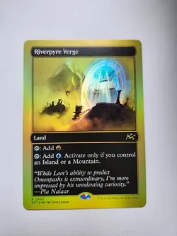 TG: Aetherdrift - Riverpyre Verge - First-Place FOIL - 0503 NM - Image 1
