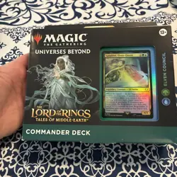 Elven Council Commander Deck MTG Lord of the Rings Tales of Middle Earth Sealed - Image 1