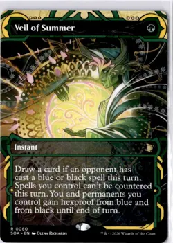 Veil of Summer Secrets of Strixhaven: Mystical Archive Regular NM R 0060 - Image 1
