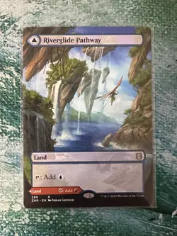 Riverglide Pathway - Zendikar Rising - MTG Borderless - Image 1
