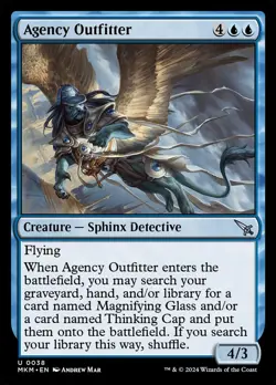 Agency Outfitter - 38 - Murders at Karlov Manor- Near Mint - MTG - Image 1