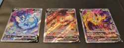 Pokemon Flareon Jolteon Vaporeon V Sword & Shield Holo NM - Image 2