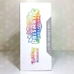 Pokemon TCG Prismatic Evolutions ETB Lot - 186 Cards - Elite Trainer Box SV8.5 - Image 4
