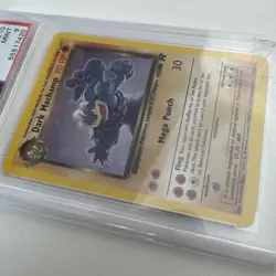 2000 Pokemon Rocket Dark Machamp Holo 10/82 psa 9 mint not 1st edition. - Image 3