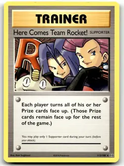 Here Comes Team Rocket! 113/108 Pokemon XY - Evolutions Non Holo - Image 1