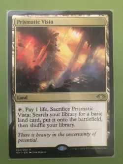 4x Prismatic Vista Modern Horizons Regular LP/NM MTG Magic: the Gathering 4x - Image 3