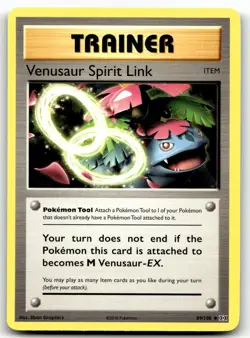Venusaur Spirit Link 89/108 Pokemon XY - Evolutions Non Holo - Image 1