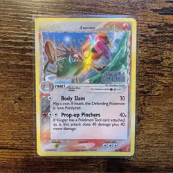 Pokemon TCG Kingler 22/100 Crystal Guardians Delta Species Reverse Holo Rare - Image 1