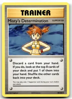 Misty's Determination 80/108 Pokemon XY - Evolutions Non Holo - Image 1