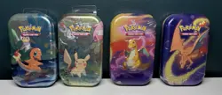 Lot of 4 - Pokemon TCG : Kanto Friends Mini Tin 820650813856 - Image 2