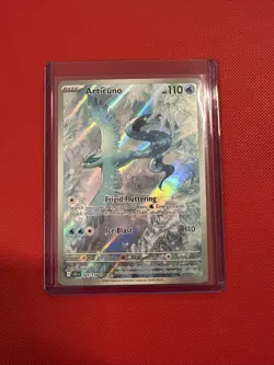 Pokemon Articuno Illustration Rare Full Art Holo 161/159 Journey Together HP110… - Image 1
