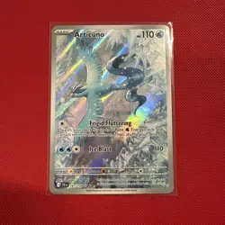 Pokemon Articuno Illustration Rare Full Art Holo 161/159 Journey Together HP110… - Image 2