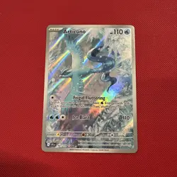 Pokemon Articuno Illustration Rare Full Art Holo 161/159 Journey Together HP110… - Image 4