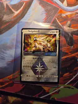 Solgaleo Prism Star - 89/156 - Pokemon Ultra Prism Sun & Moon Ultra Rare Card NM - Image 1