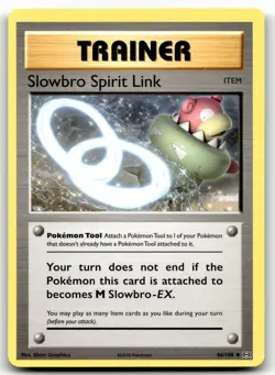 Slowbro Spirit Link 86/108 Pokemon XY - Evolutions Non Holo - Image 1