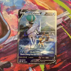 Ice Rider Calyrex V - 164/198 - Chilling Reign - Pokemon Alt Art NM - Image 1