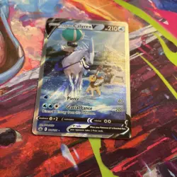 Ice Rider Calyrex V - 164/198 - Chilling Reign - Pokemon Alt Art NM - Image 2