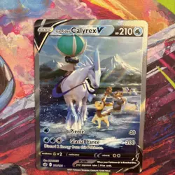 Ice Rider Calyrex V - 164/198 - Chilling Reign - Pokemon Alt Art NM - Image 3