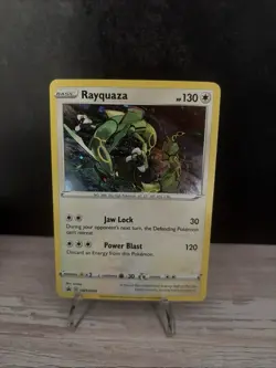 Rayquaza SWSH029 Holo Promo Sword & Shield Promo Pokemon Holo - Pack Fresh - - Image 1