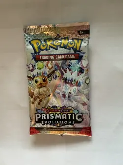 Pokemon TCG Scarlet & Violet Prismatic Evolutions Booster Pack - Image 1