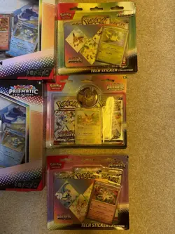 Pokemon TCG Prismatic Evolutions 2 Poster Collection Plus Sealed Lot - Image 2