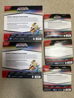 Pokemon TCG Prismatic Evolutions 2 Poster Collection Plus Sealed Lot - Image 4