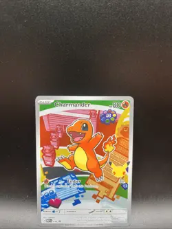 Charmander Pokemon MEP 038 First Partner Illustration Rare Promo - Image 1