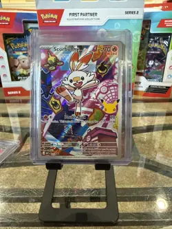 Scorbunny 053 Pokemon First Partner Illustration Collection Series 2 - Image 1