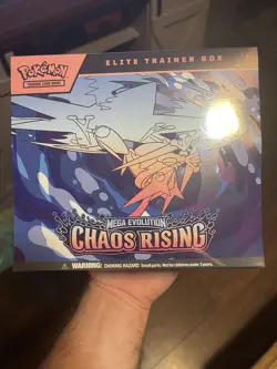 Pokemon TCG Chaos Rising ETB Elite Trainer Box Sealed - Image 1