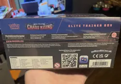 Pokemon TCG Chaos Rising ETB Elite Trainer Box Sealed - Image 2