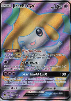 Jirachi GX 79a/236 Holo Promo Alternate Art Promos Pokemon Lightly Played - Image 1