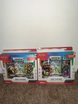 Pokemon TCG First Partner ILLUSTRATION COLLECTION Series 2 - Lot Of 2-See Pics - Image 1