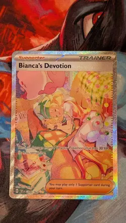 Bianca's Devotion 209/162 Special Illustration Rare Temporal Forces Pokemon - Image 1