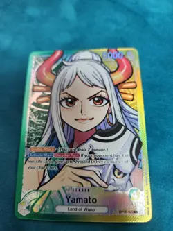 One Piece Yamato OP06-022 Alt Art Foil - Wings of the Captain ENGLISH Tcg - Image 5