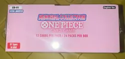 One Piece TCG EB-01 Memorial Collection Booster Box SEALED ENGLISH NEW - Image 2